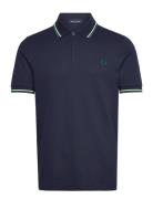 Fred Perry Twin Tipped Fp Shirt Marinblå