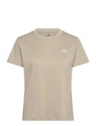 New Balance Sport Essentials Jersey T-Shirt Beige