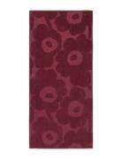 Marimekko Home Unikko Solid Bath Towel70X150 Burgundy