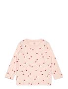 Lindex Top Ladybug Aop Rosa