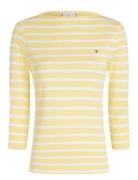 Tommy Hilfiger Slim Cody Boat-Nk 3/4Slv Gul