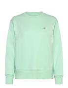 GANT Shield C-Neck Sweat Grön