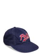 Polo Ralph Lauren Logo Washed Twill Ball Cap Marinblå