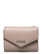 HUGO Chris Flap Wallet Beige