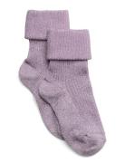 Mp Denmark Ida Glitter Socks Lila