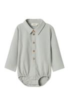 Lil'Atelier Nbmhadam Ls Loose Body Shirt Lil Grå