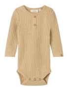 Lil'Atelier Nbmomilo Ls Nreg Body Lil Beige