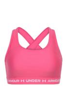 Under Armour Crossback Mid Bra& Rosa