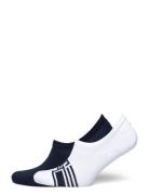 Tommy Hilfiger Th Men Footie Hc 2P Monogram Stripe Vit