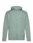 Under Armour Ua Launch Hooded Jacket Grön