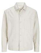 Jack & J S Jjeurban Edge Overshirt Ls Sn Vit