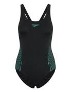 Speedo Womens Placement Muscleback Svart