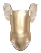 Billieblush Swimming Costume Guld