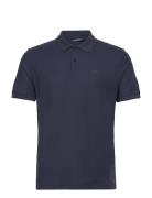 J. Lindeberg Rudy Slim Polo Pique Marinblå