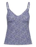 Femilet Tidra Wirefree T-Shirt Tankini Blå