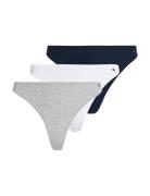 Tommy Hilfiger 3 Pack Dipped Thong Multi/patterned