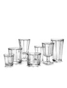 Serax Glass Tumbler Surface By Sergio Herman Set/4 Nude