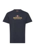 Morris Britain Jersey Tee Marinblå