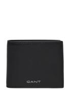 GANT Leather Bifold Wallet Svart