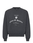 HAN Kjøbenhavn Citizen Printed Crewneck Svart