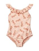 Liewood Kallie Printed Swimsuit Rosa