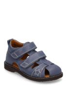 ANGULUS Sandals - Flat - Closed Toe Blå