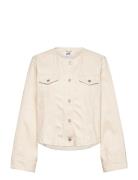 IVY Copenhagen Ivy-Jazz Short Jacket Wash Ecru Kräm