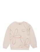 Daily 7 Over D Sweater Flower Beige