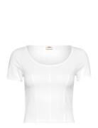 Levi's® Mars Corset Tee White + Vit