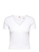 Levi's® Muse Ss Tee Neutrals Vit