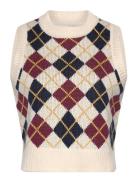 Levi's® Collegiate Argyle Vest Andria Kräm