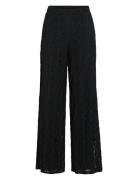 Vila Vilumena Hw Wide Pants Svart