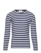 Mads Nørgaard 5X5 Classic Stripe Talika Top Blå