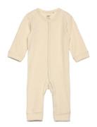 Lindex Sie Rib Solid Newborn Beige