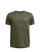 Under Armour Ua Tech Vent Jcqrd Ss Khaki Green