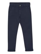 Minymo Pants Twill Marinblå