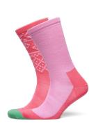 Kari Traa Ragna Hiking Sock 2Pk Rosa