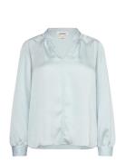 Soaked In Luxury Slioana Blouse Ls Blå