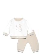 United Colors Of Benetton Set Sweater+Trousers Beige