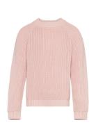 Copenhagen Colors Knitted Classic Rib Blouse Rosa