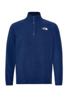 The North Face M 100 Glacier 1/4 Zip - Eu Blå