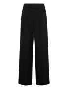 Mango Straight Suit Trousers Svart