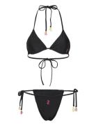 Juicy Couture Taihiti Triangle Bikini Svart