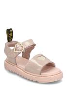 Dr. Martens Marlowe Hearts J Powder Pink+Cloud Cream Nebula Glitter+Cl...