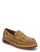 Polo Ralph Lauren Jett Lug-Sole Suede Penny Loafer Brun