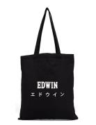 Edwin Edwin Tote Bag - Black Svart