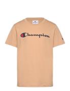 Champion Ss Tee Beige