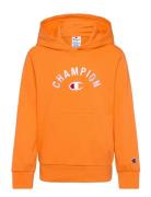 Champion Hooded Sweatshirt Orange