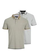 Jack & J S Jjepaulos Polo Ss 2Pk Mp Noos Beige