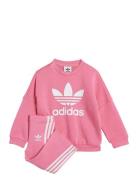 Adidas Originals Loose Crew Set Rosa